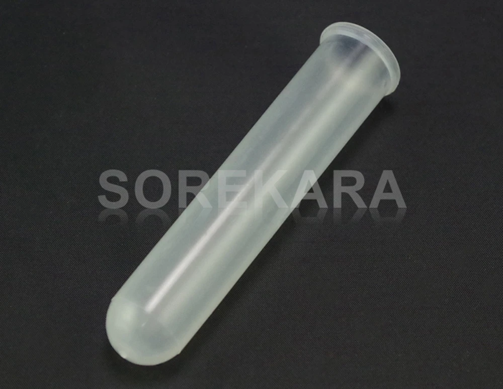 20ml Translucent Laboratory Plastic Test Tubes with Caps - Pack of 10 High-quality, 20ml centrifuge tubes with caps, compatible with 800 and 800-1 centrifuge machines. High-quality, 20ml centrifuge tubes with caps, compatible with 800 and 800-1 centrifuge machines. Centrifuge tube packaging