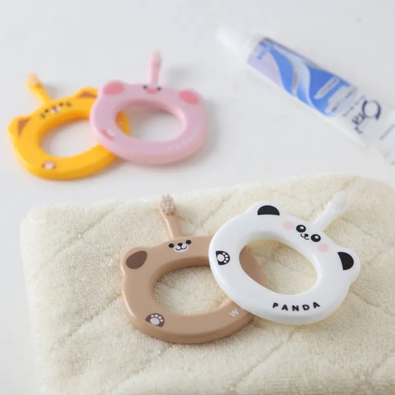 Детская зубная щетка двойного назначения с героями мультфильмов; детская зубная щетка для обучения молоку; Мягкая зубная щетка для волос; Прорезыватель для зубов