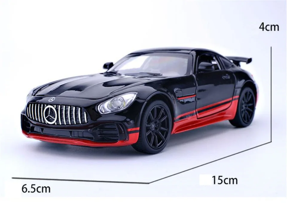 Горячая литая модель автомобиля 1:32 AMG GT детские металлические игрушки для автомобиля Детские колеса на день рождения рождественские подарки