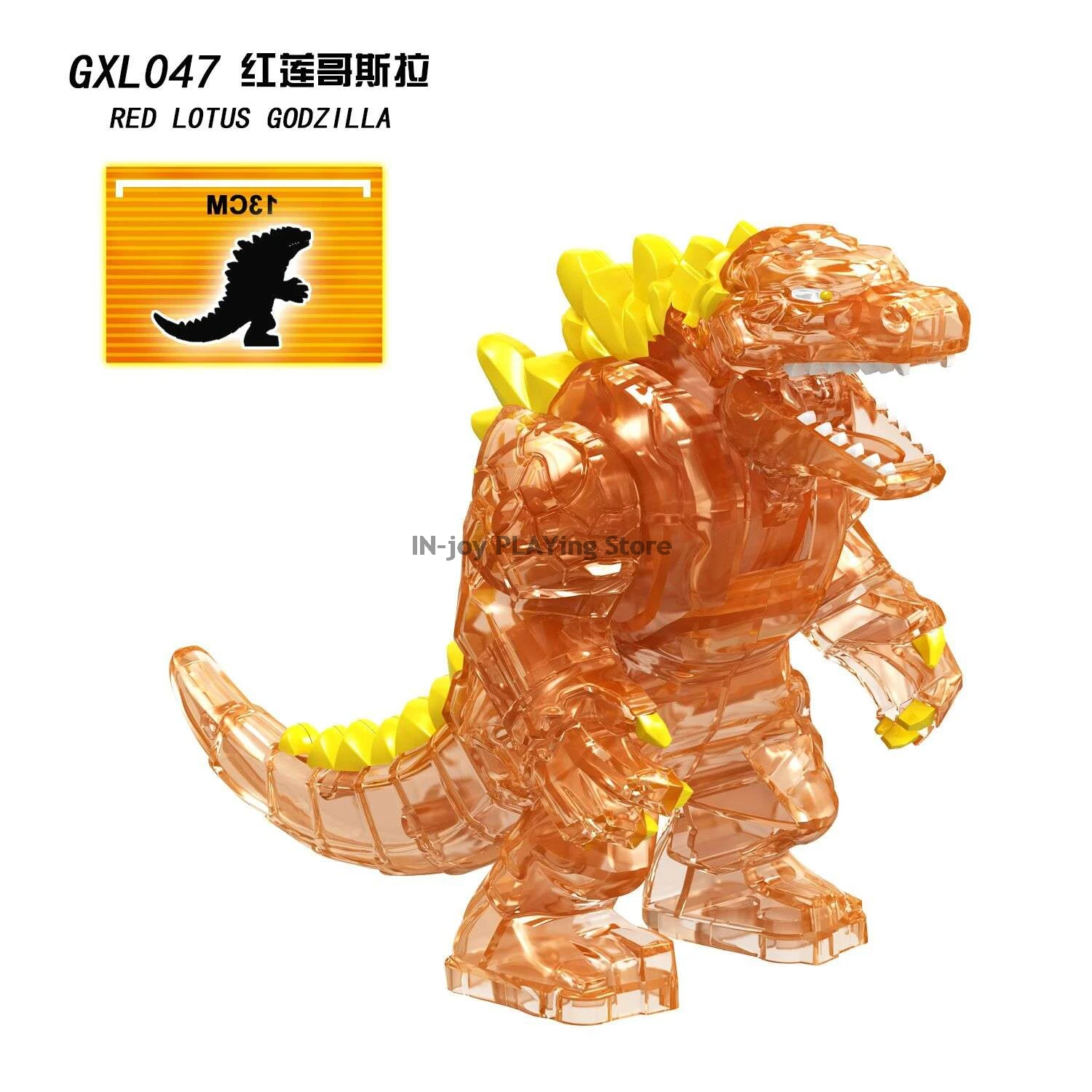 Sci- fi Movie Series GXL047 Animal Building Block War Wolves Godzillas Kong Monster Brick Educational Toy For Children Kids Gift