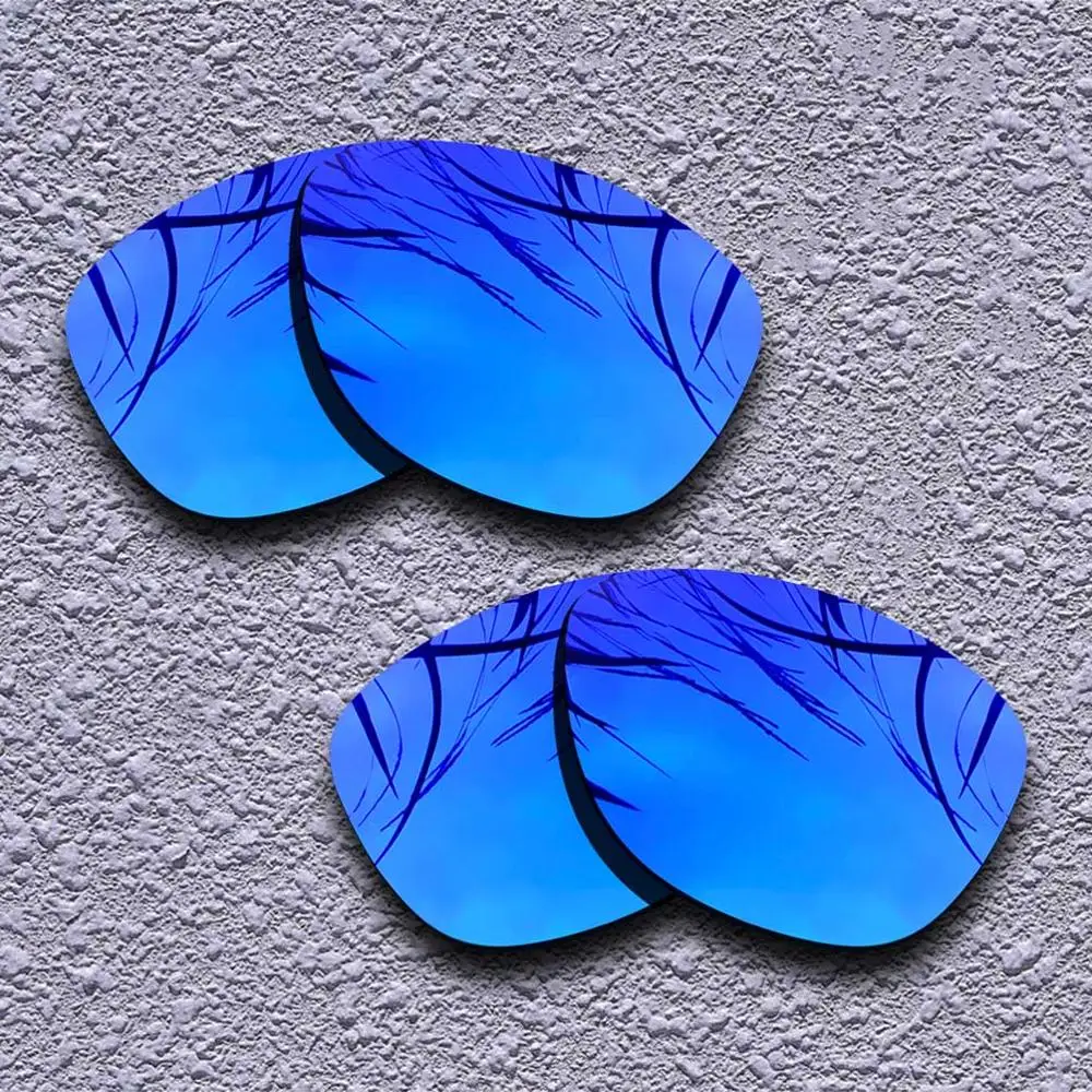 2 пары поляризованных сменных линз для солнцезащитных очков Oakley Frogskins-несколько вариантов - Цвет линз: Purple-Purple