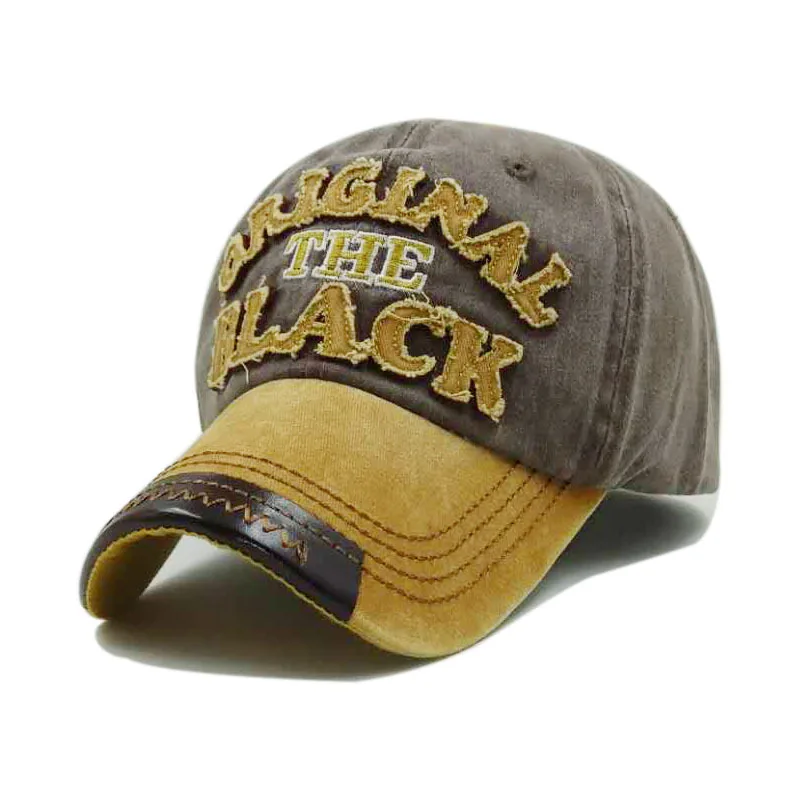 XaYbZc бренд Для мужчин Snapback Для женщин бейсбольная кепка Bone Шапки для Для мужчин Casquette папа Кепки детские модные повседневные мужские и женские бейсбольные кепки Регулируемый для мальчиков, хлопковые пальто, надпись, шляпа - Цвет: Coffee.Yellow