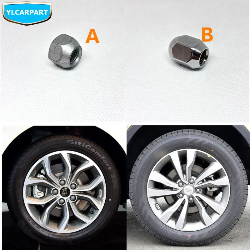 Колесная гайка для автомобиля Geely Atlas Boyue NL3 SUV Proton X70 Emgrand X7 Sports FC Vision X6 NL4 X3 GX3 |
