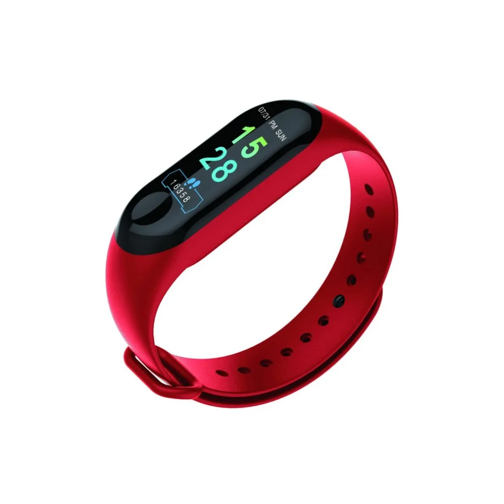 Smart Bracelet Heart Rate Monitor Waterproof Fitness Tracker Bluetooth Watch Band For Android IOS women men Wristband