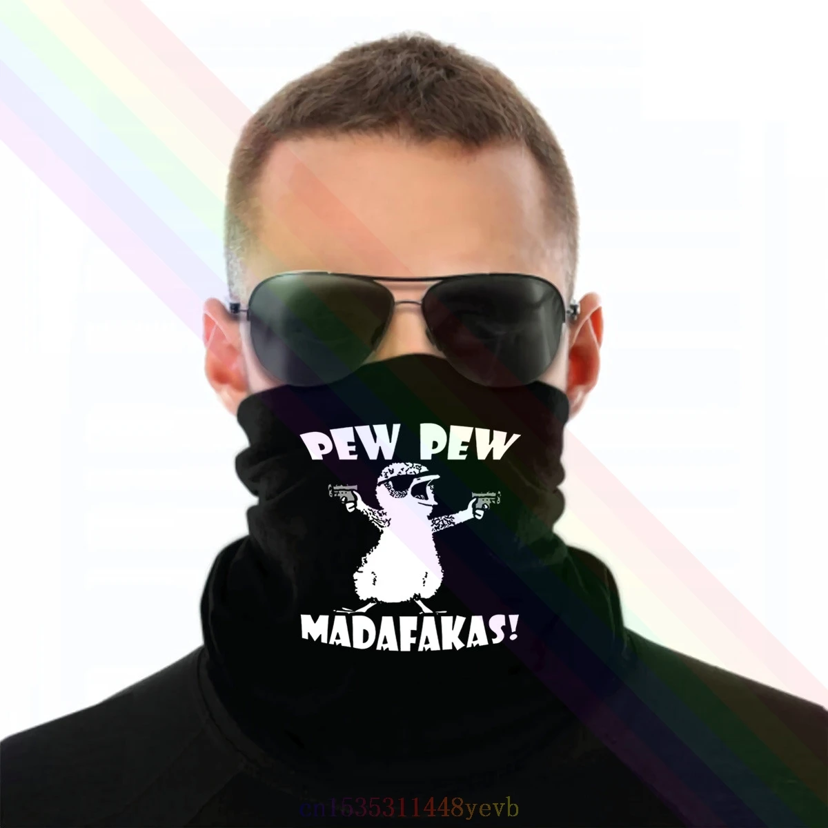 Забавные Pew Madafakas сумасшедшая курица подарки Гангстер с пистолетом 2020 новейшая