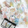 40 pcs/1lot kawaii Stationery Stickers Rabbit Diary Planner junk journal Decorative Scrapbooking DIY Craft Stickers ► Photo 3/5