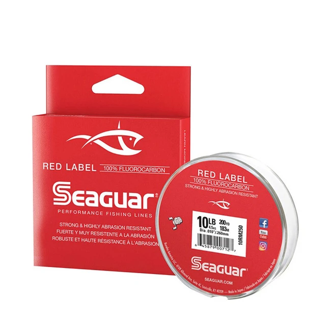 Fluorocarbon Fishing Thread Seaguar, Seaguar Fluorocarbon Red Label