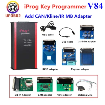 

New Iprog Pro Programmer Diagnostic Scanner Support IMMO+Mileage Correction+Airbag Reset iprog 84 Replace Carprog/Digiprog/Tango