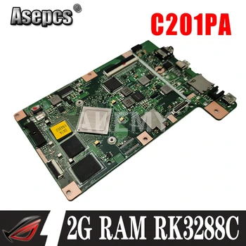 

Akemy NEW original for ASUS C201PA C201P laptop motherboard mainboard 16G-SSD 2G RAM RK3288C CPU test good free shipping