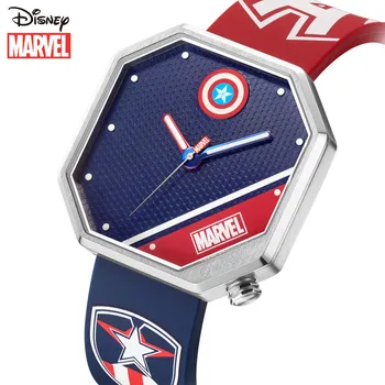 

Disney Marvel Watch Men's luminous quartz new tape leisure trend personality waterproof watch 798