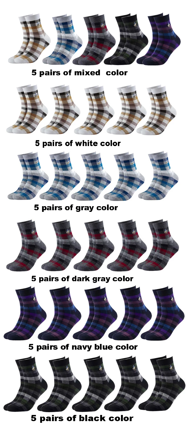 10 пар/партия Pier Polo мужские хлопковые носки брендовые деловые носок с орнаментом в виде алмазов мужские высококачественные длинные носки для отдыха для мужчин s подарки