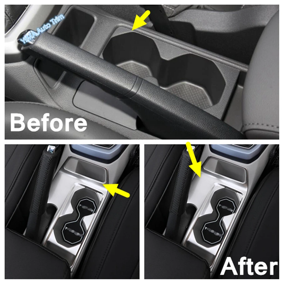 Window Switch Button / Head Light Adjust / Glove Storage Box Handle Buckle Cover Trim Fit For VW Volkswagen T-Cross 2019 - 2021