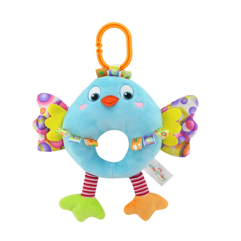 Pulling Musical Owl Baby Toys Educational Toys for Babies 0-12 Months Baby Bed Hanging Rattles Toys Crib Toys Children's Toys
