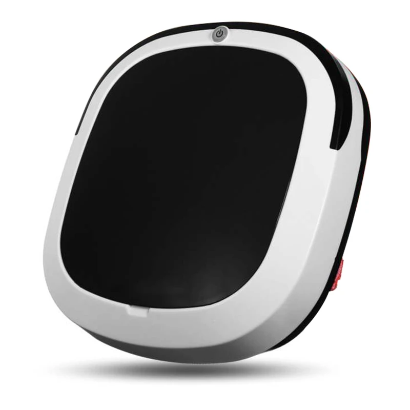 Hot Rechargeable Smart Robot 2000Pa Vacuum Cleaner Dry Wet Sweeping Cordless Auto Dust Sweeper Machine For Home Cleaning Black E