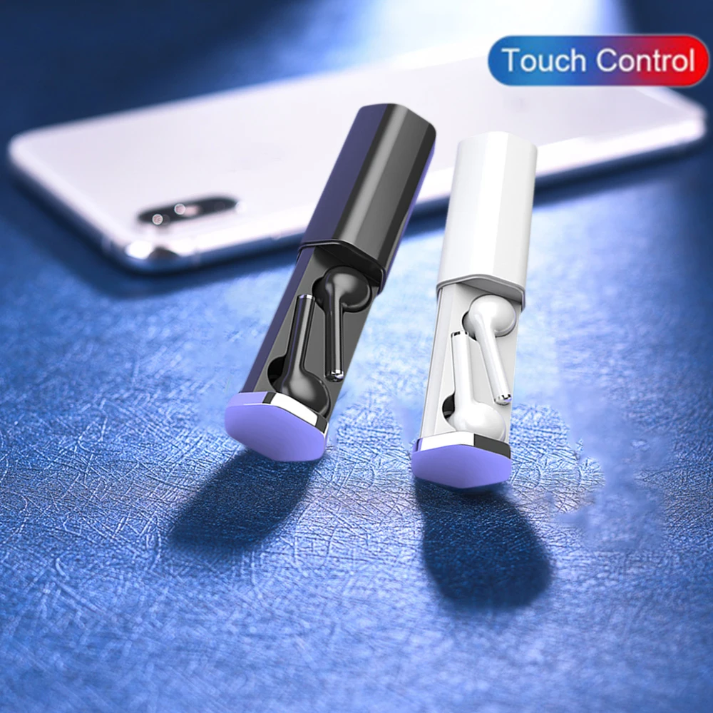 

Wireless Bluetooth 5.0 TWS Earphone TW50 HIFI Stereo Bass Headset Dual Microphone Handsfree with Charging Box