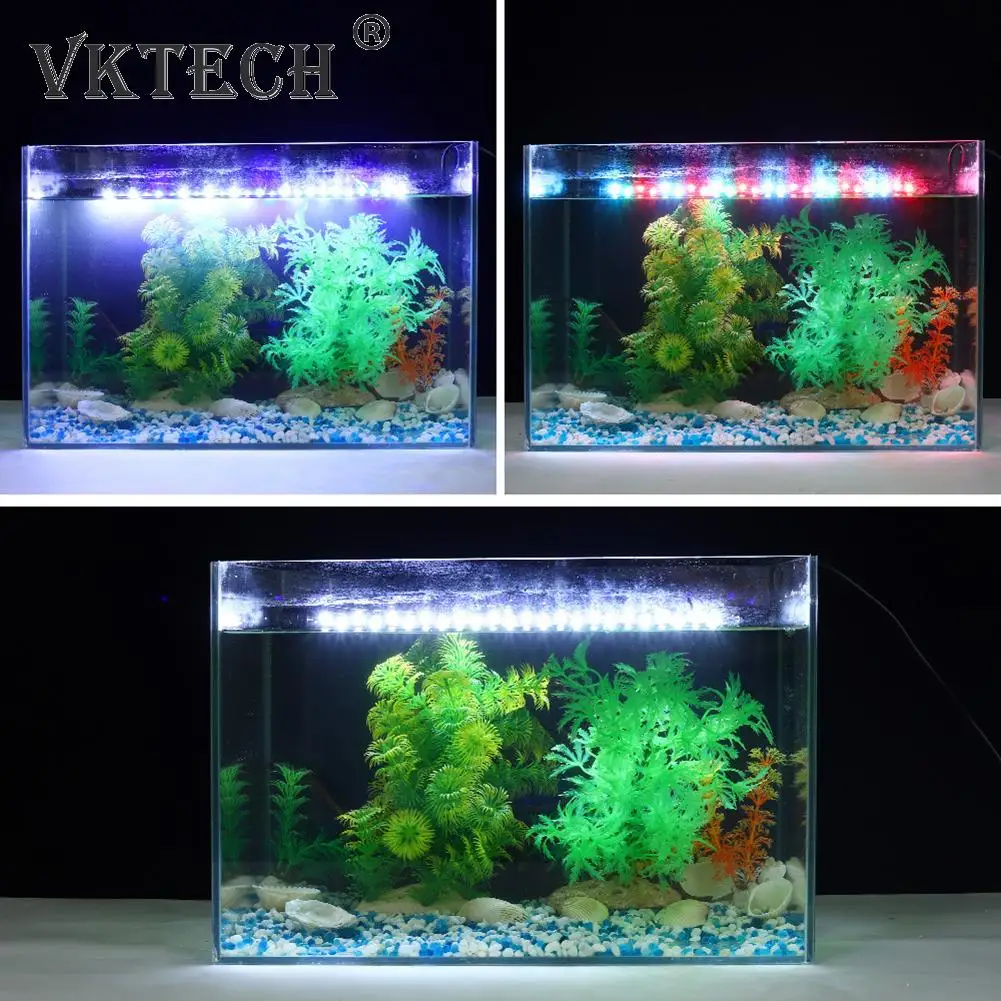 Luce LED Per Acquario SolarNovo - Impermeabile IP68, Bianco E Blu, 1.8x28 Cm - Foto 12