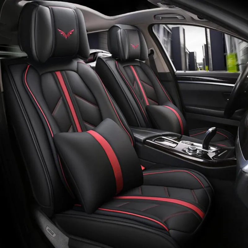 luxury leather car seat covers for Jeep Commander Compass Grand Cherokee Renegade Wrangler Jk accessories car-style | Автомобили и