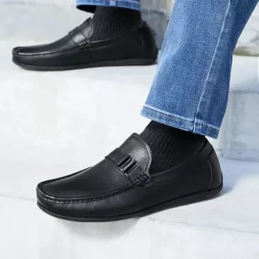 Xiaomi QIMIAN/Мужская Роскошная шерстяная обувь из воловьей кожи; теплая шерстяная мужская повседневная обувь; обувь для вождения без застежки