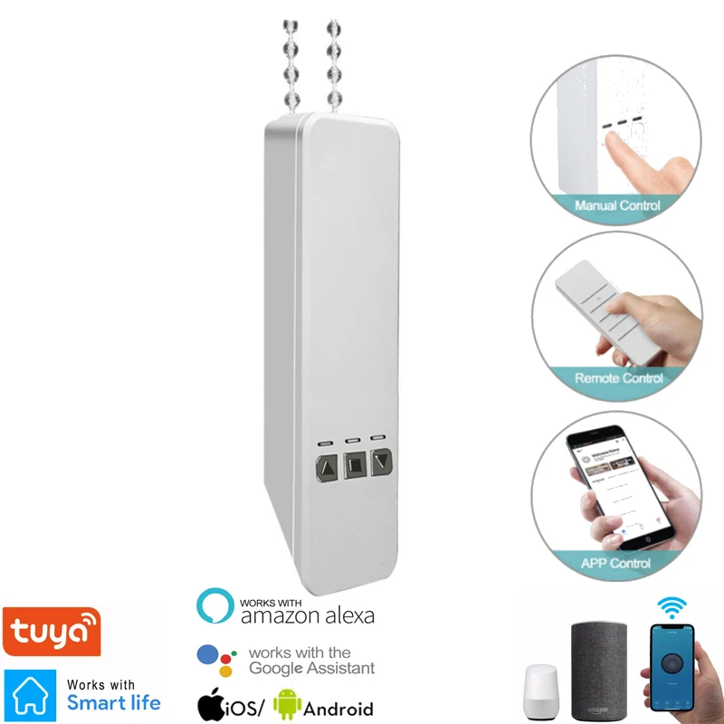 Привод для рулонных штор Tuya Smart Wi-Fi голосовое управление через приложение |