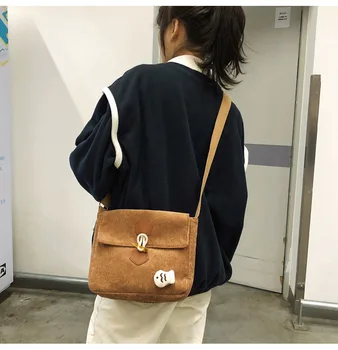 

Japanese retro messenger bag Korean soft sister girl simple shoulder bag small fresh student small bag female