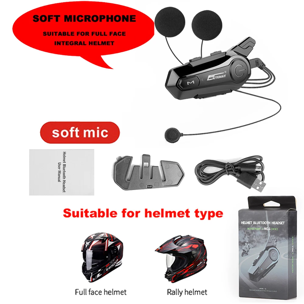 1 x Soft Mic set