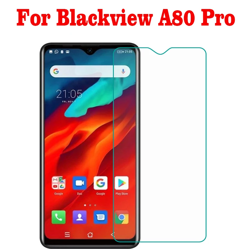 Закаленное стекло для Blackview A80 Pro 9H Высококачественная защитная пленка