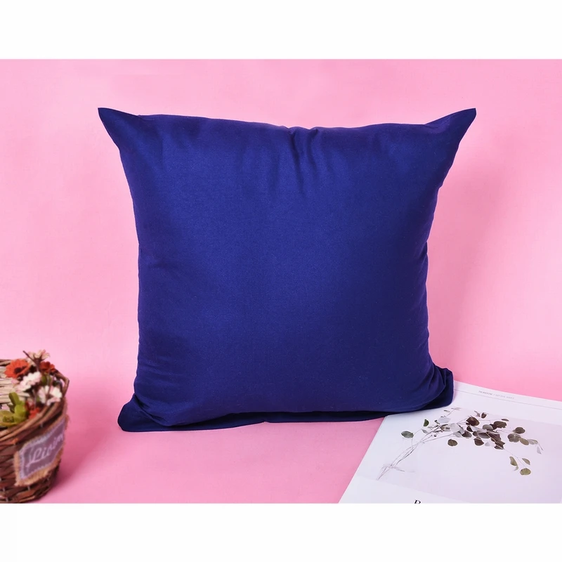 Urijk однотонный чехол для подушки карамельного цвета из хлопка и полиэстера, декоративная наволочка для подушки для дома, мягкий чехол для подушки 40x40 см
