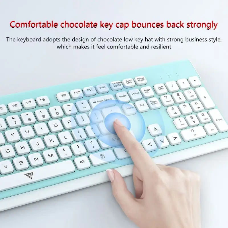 1 комплект ультра-тонкий Бизнес Беспроводной клавиатура 2,4G с низким уровнем Шум Беспроводной Мышь мыши для Mac ПК Windows XP/7/10 ТВ коробка