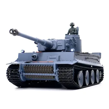 

1:16 German Tiger Heavy Tank 2.4G Remote Control Model Military Tank With Sound Smoke Shooting Effect - Basic Edition