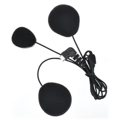 Oreillette Bluetooth sans fil pour moto, accessoires pour casque, kit mains libres avec micro rigide et souple 