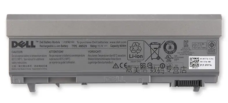 Новый оригинальный аккумулятор для Dell Latitude E6400 E6410 E6500 E6510 Precision M2400 M4400 M4500 M6400 series