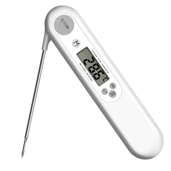 

Wireless Food Thermometer Bath Thermometer Kitchen Barbecue Barbecue Probe Thermometer Foldable Bath Water Thermometer