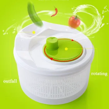 

Salad Making Tool Salad Spinner Vegetables Dehydrator Salad Bowl Vegatable Mixer Salad Gadgets Food Helper Kitchen Tools