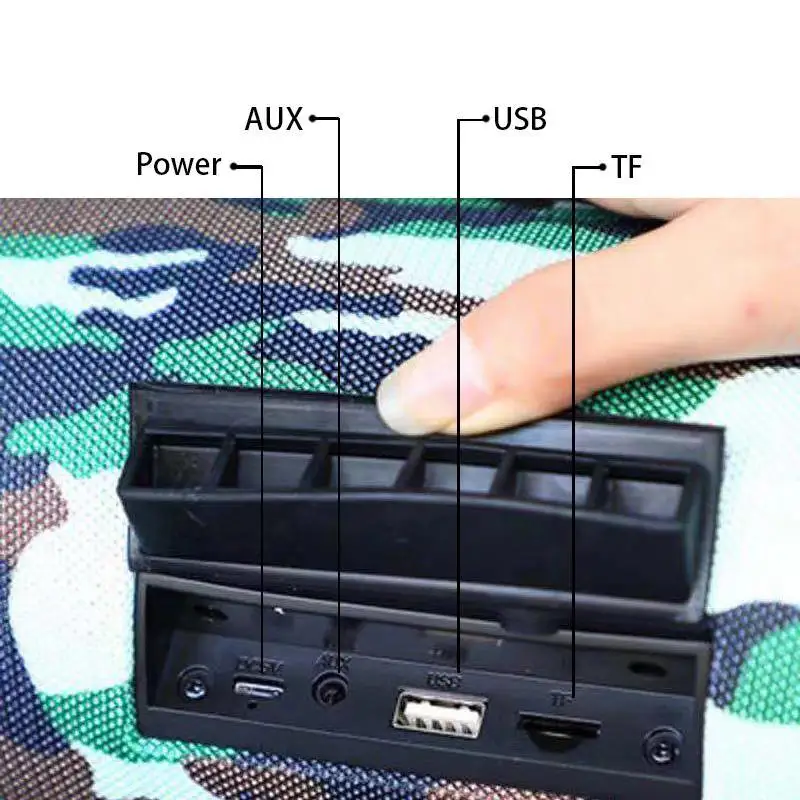 40W Bluetooth Speaker column Wireless portable sound box Bass stereo subwoofer fm radio boom box tv tf aux usb sound bar for PC