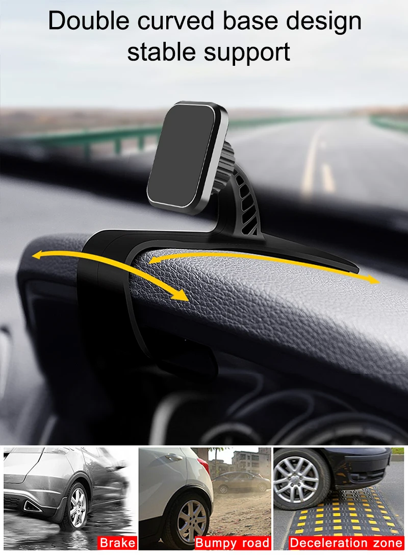 Универсальный GPS HUD Автомобильный держатель для телефона на магните супер магнит
