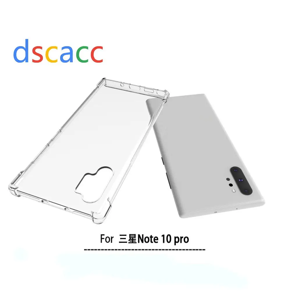 DSCACC воздушная подушка шок ТПУ чехол для samsung Galaxy Note 10 Pro S10 5G Plus S10 S10E M10 M20 M30 A10 A20E A30 A40 100 шт