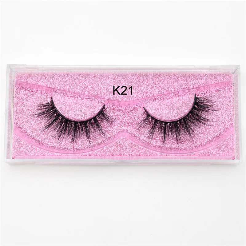 visofree K21 Visofree, норковые ресницы, 3D, норковые ресницы,, безжалостные ресницы, ручная работа, многоразовые натуральные ресницы, Популярные Накладные ресницы для макияжа - Цвет: visofree K21