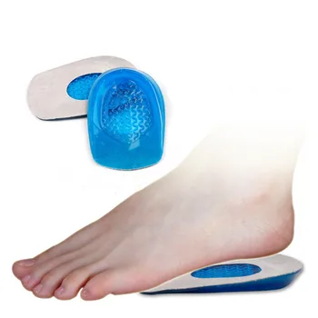

Silicone Gel Insoles Heel Cushion Soles Relieve Foot Pain Protectors Spur Support Shoe Pad Feet Care Inserts