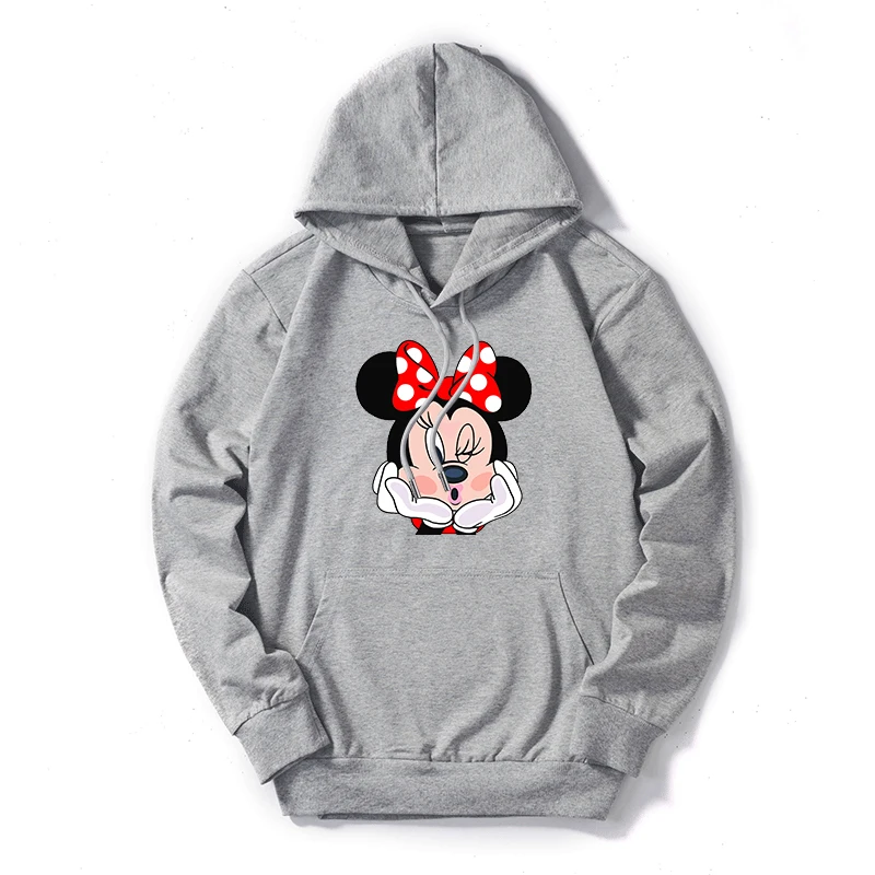 

Hoodies Autumn Winter Plus Size Cartoon Print Long Sleeve Pocket Pullover Hoodie Female Casual Warm Hooded Sweatshirt 2019