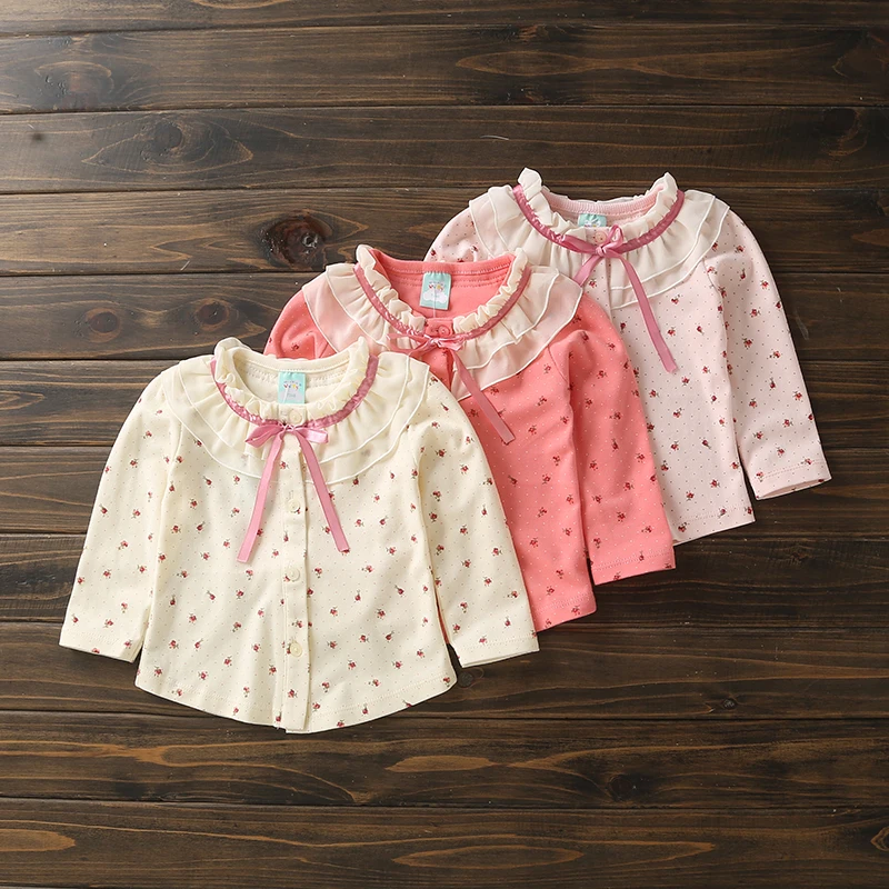 

Girls' print fashion shirts