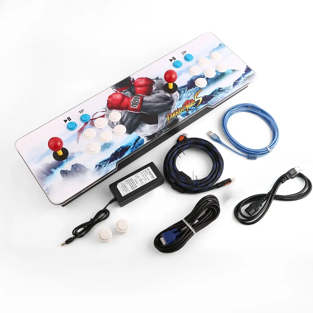 

Professional Multi-game 800 in 1 Family Box with Dual Joystick HD Home Game Machine Colorful Dragon Pattern English Version