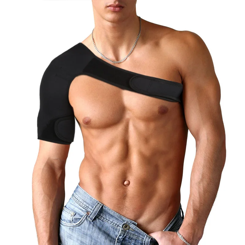 

2019 droppshiping Adjustable Left/Right Shoulder Support Bandage Protector Brace Joint Pain Injury Shoulder Strap M2