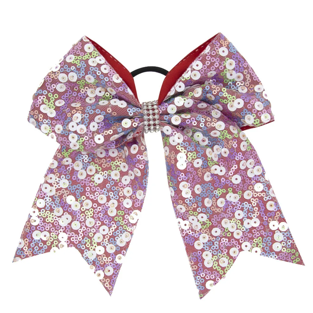 Baby girls Elastic Rubber band kids sequins bow hair rope hair band rubber band Head rope Girls Hair Accessories