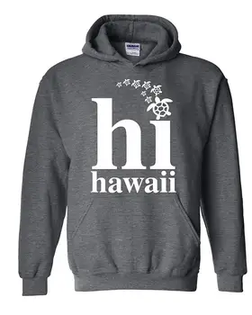 

Hawaii Sea Turtles Maui Kauai Oahu Hawaiian Islands Unisex Hoodie Sweatshirt (4XLDHG) Dark Heather unisex men women hoodie