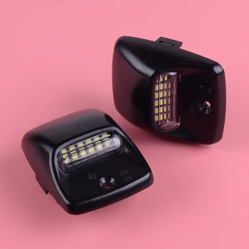 

CITALL Pair 18 SMD LED License Plate Light fit for Toyota Tacoma 2005-2015 Tundra 2000-2013 Replacement