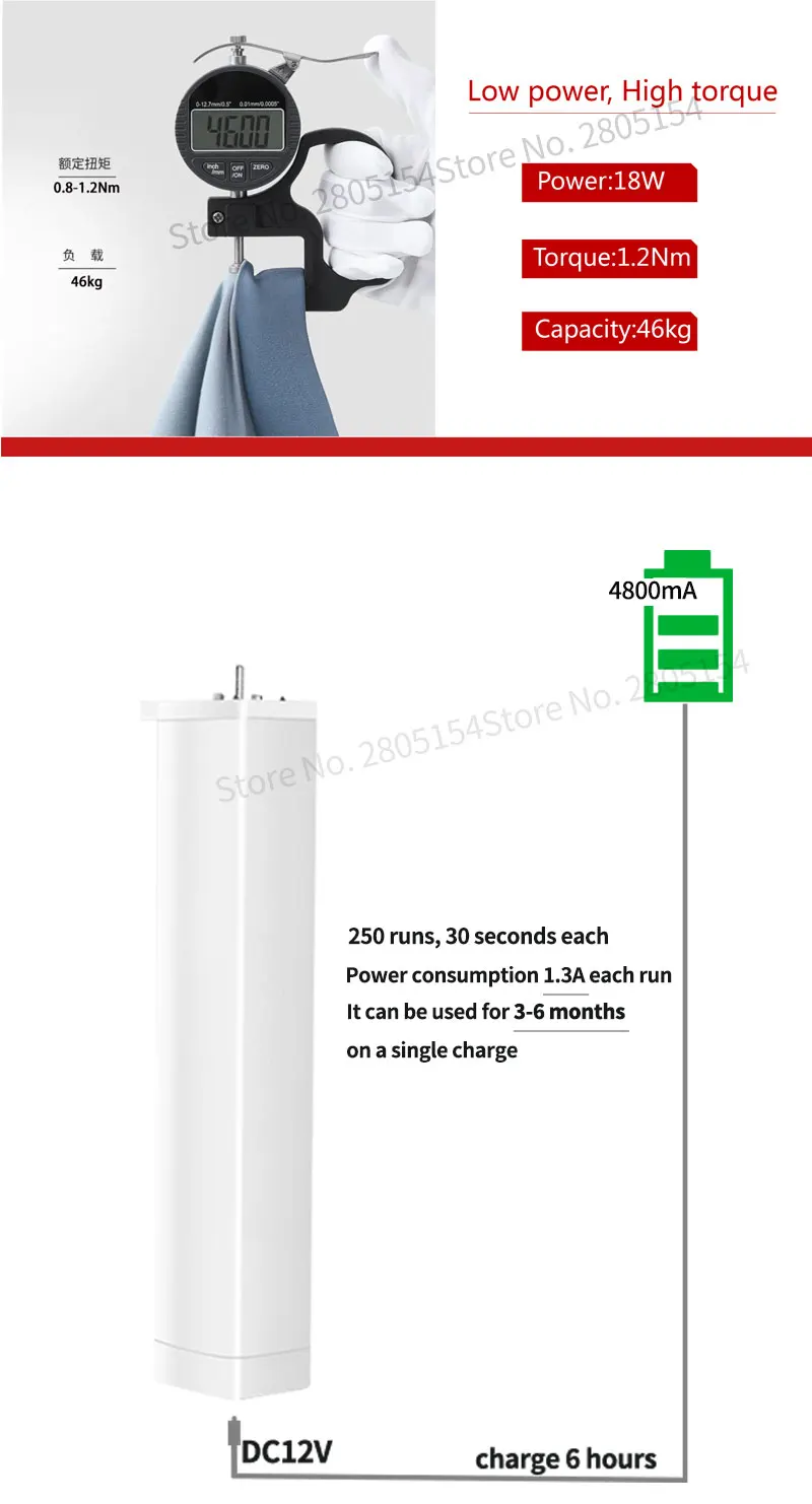 Cheap Sistema automático de controle de cortina