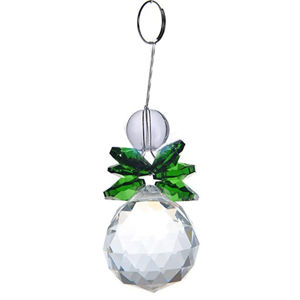 1pc Crystal Glass Prisms Drop Pendant Hanging Car Door Chandelier Wedding Decor | Дом и сад