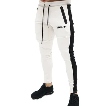 

Men Brand Jogger Sweatpants Man Autumn Gyms Workout Fitness Bodybuilding Cotton Trousers Male Sports running Skinny Track Pants