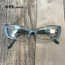 Очки по рецепту, оптические кошачьи очки, оправа, ацетатные очки для женщин, полностью компьютерные очки, очки для близорукости, прозрачные