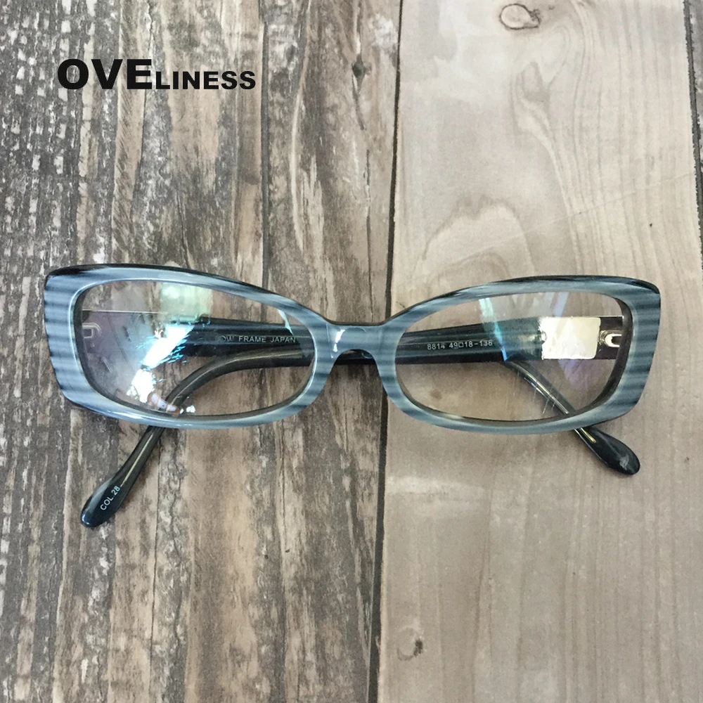 Очки по рецепту оптические кошачьи очки оправа ацетатные для женщин полностью